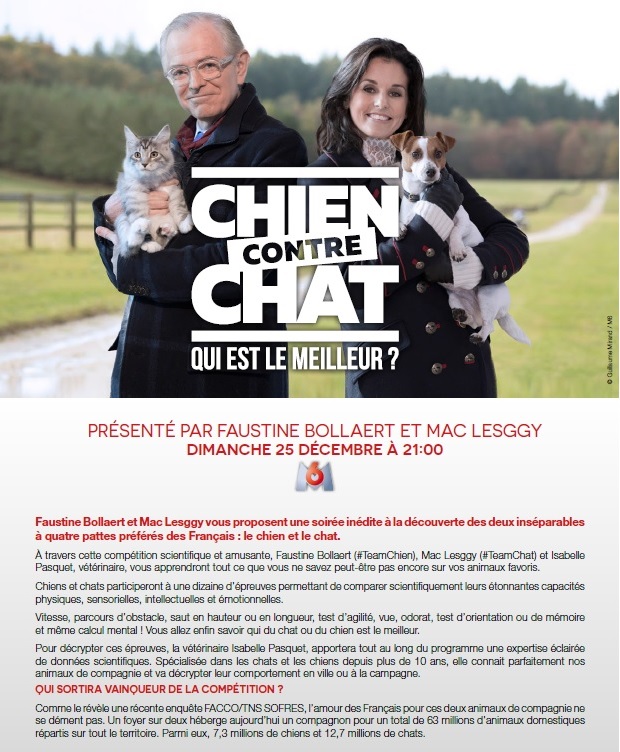 chien – chat – M6 – vetinparis