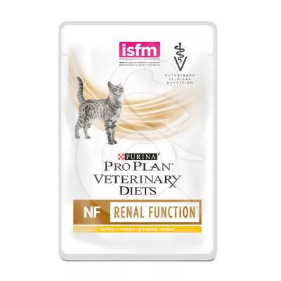 Sachets repas chat PRO PLAN Veterinary Diets NF Renal Function Advanced  Care 