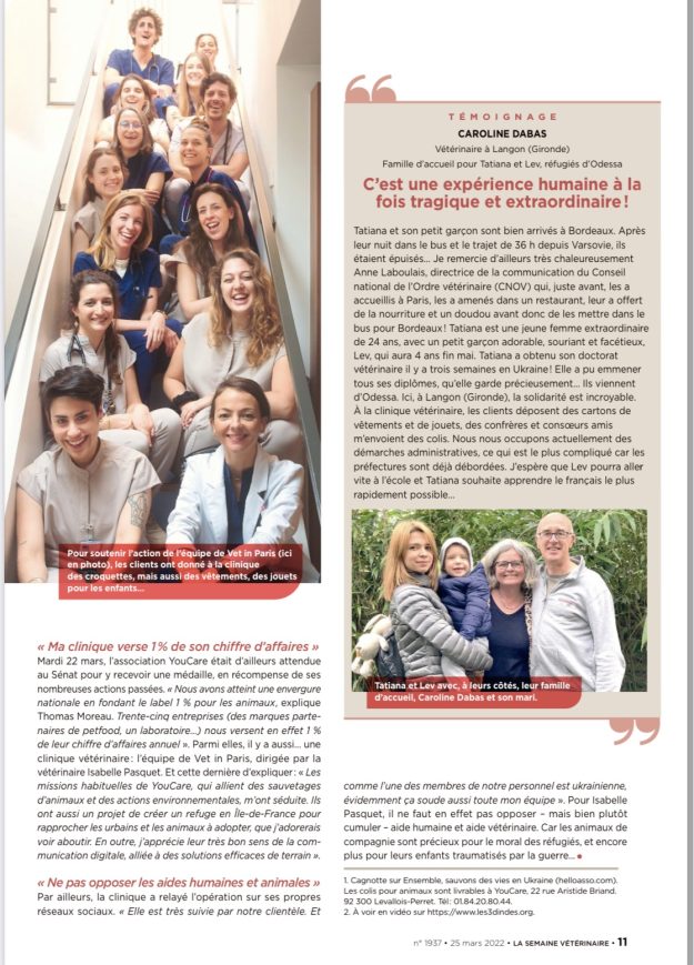 Ukraine Youcare vetinparis