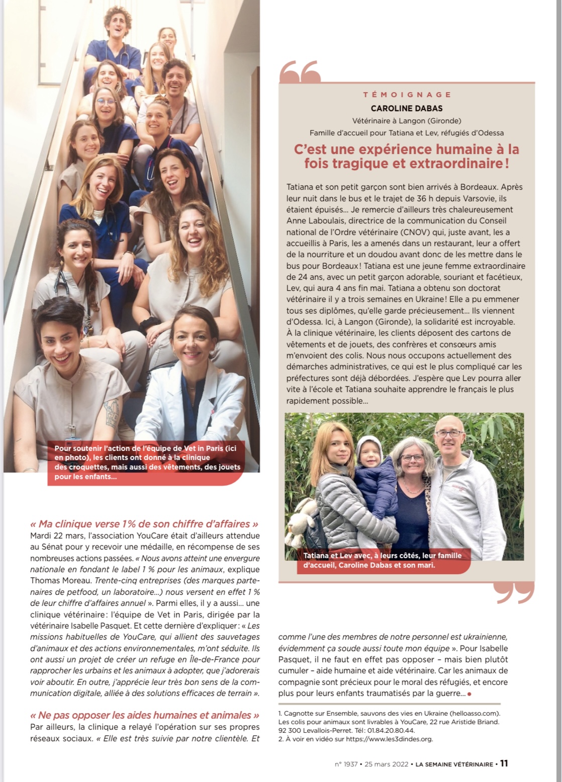 Ukraine Youcare vetinparis