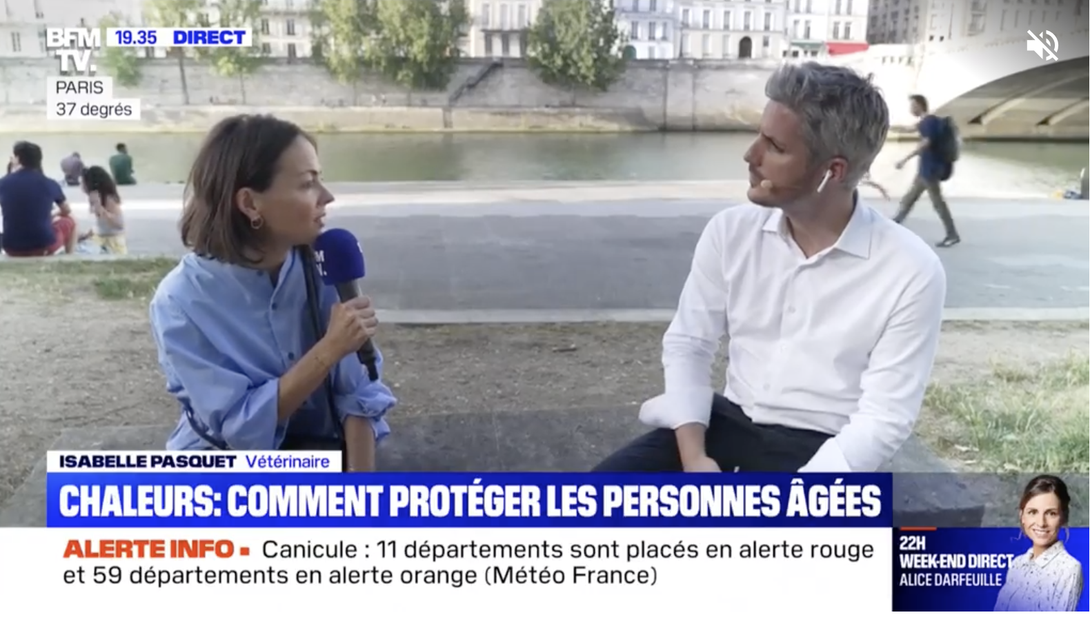 Canicule veterinaire paris