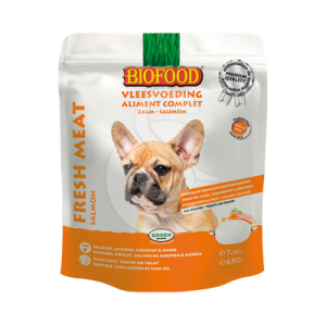 Aliment complet Saumon pour Chien Biofood