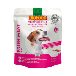 Aliment complet Canard pour Chien Biofood