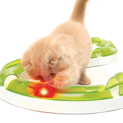 Balle lumineuse pour circuit de jeu pour chat Wave Circuit