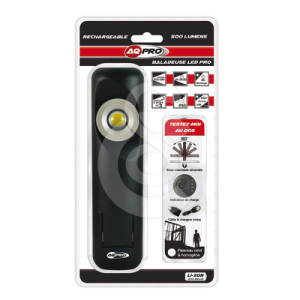 Baladeuse Led PRO rechargeable 500 lumens