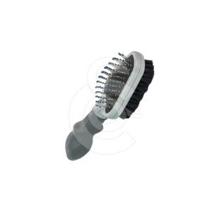 Brosse FURminator double à picots métal et poils