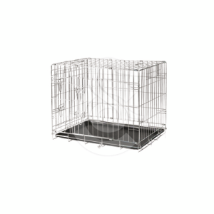 Cage métal Trixie Home Kennel pliante avec bac