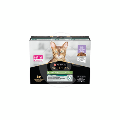 PP Cat adult Sterilised Maintenance Dinde Gelée Sachet repas