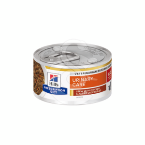 Chat c/d Urinary Multicare Mijotés Poulet & Légumes Boîte