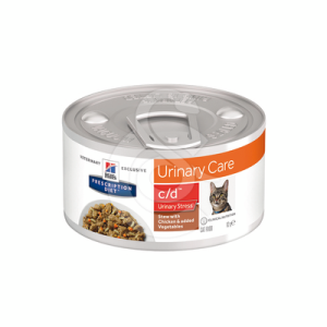 Chat c/d Urinary Stress Multicare Mijotés Poul. & Lég. Boîte