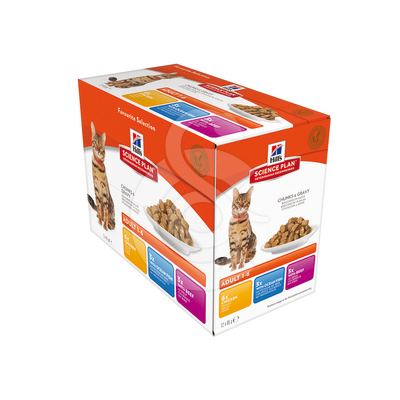 Chat Adult Pack Mixte Sachet repas