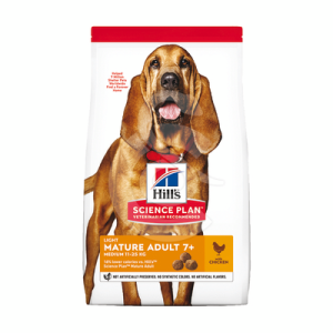 Chien Mature Adult 7+ Light Medium Poulet