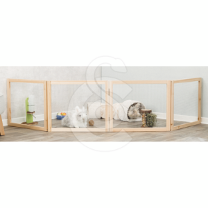 Enclos en bois usage intérieur pour lapins et cochons d'inde