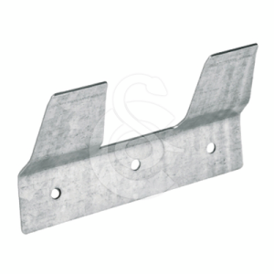 Fixation murale zinguée pour seau à veau