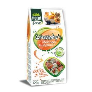 Friandises rongeurs mélange de légumes