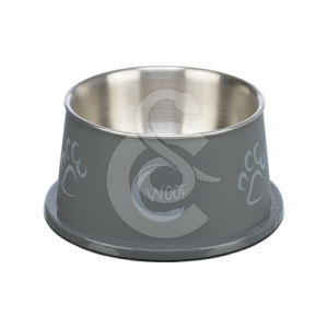 Gamelle Trixie Haute en inox plastifié