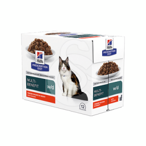 Chat w/d Multi-Benefit Poulet Sachet repas