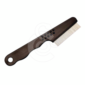 Peigne à puces à manche