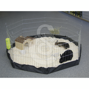 Tapis de sol Kerbl pour enclos hexagonal