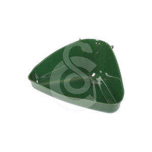 Toilette d'angle pour cage de rongeurs