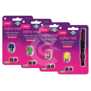 Clé infra rouge avec collier pour châtière Staywell 500