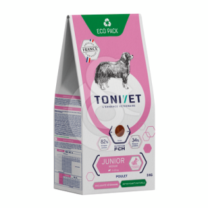 Tonivet Chien Junior Medium Poulet