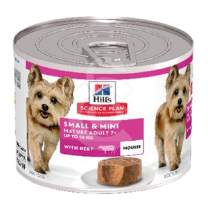 Chien Mature Adult 7+ Small & Mini Boeuf Boîte