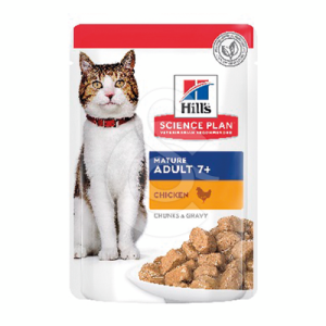 Chat Mature Adult 7+ Poulet Sachet repas