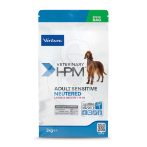 Veterinary HPM Dog Adult Neutered Sensitive Digest L&M