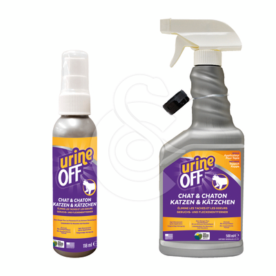 Destructeur d'odeurs urine Chat Biotec Urine Off