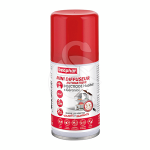Beaphar Mini diffuseur auto. Insecticide Habitat + Géraniol