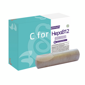 C For HepaB12 +