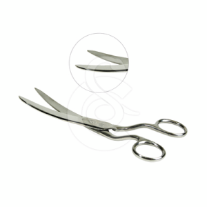 Ciseaux à crins courbes