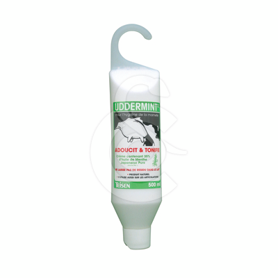 Crème hydratante Uddermint pour mamelle
