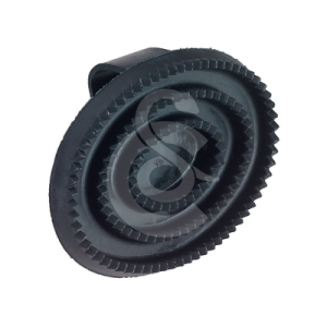 Etrille caoutchouc ovale