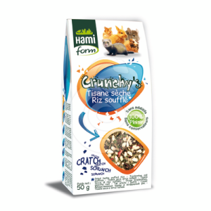 Friandises rongeurs tisanes sèches/riz soufflé