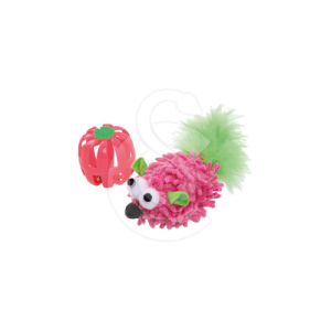 Jouet chat Wouapy : Souris poil et balle