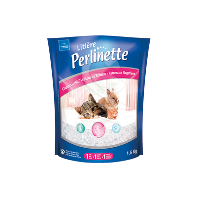 Litière absorbante Perlinette Chatons & Nac Micro-granules
