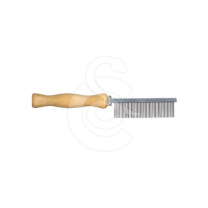 Peigne manche en bois