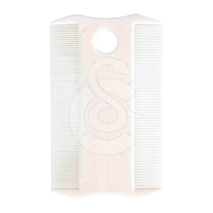 Peigne à puces sans manche en plastique