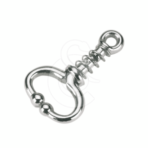 Pince mouchette à ressort chromé