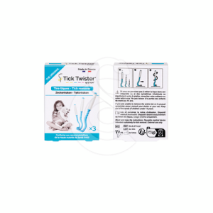 Tire-tique Tick Twister à manche silicone